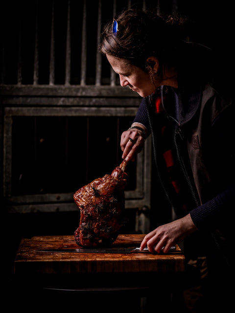 Roast Leg of Lamb By Melanie Brown